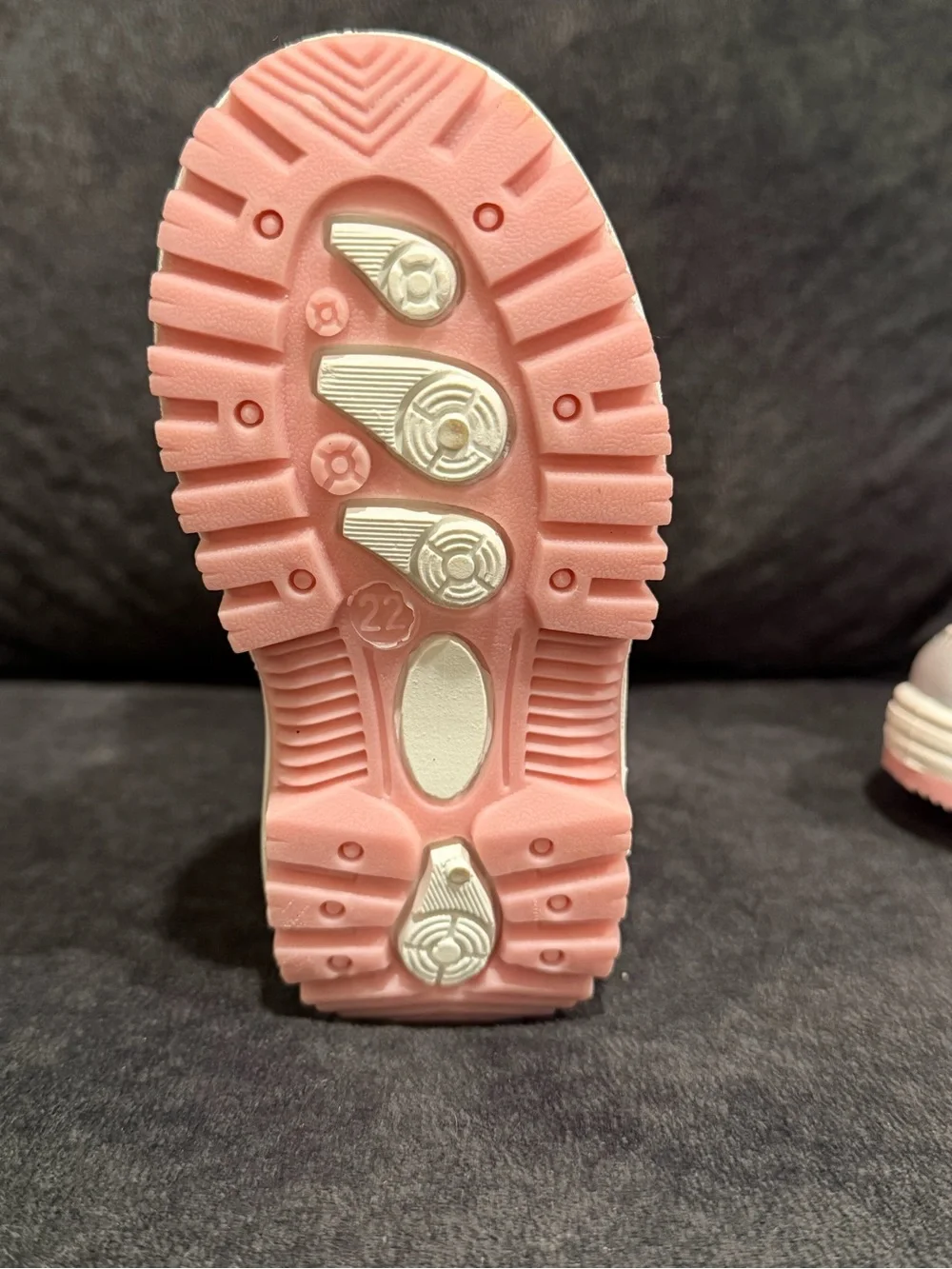 Kids Pink Winter Boots